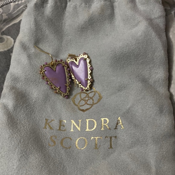 Purple Heart Kendra Scott - Picture 1 of 2